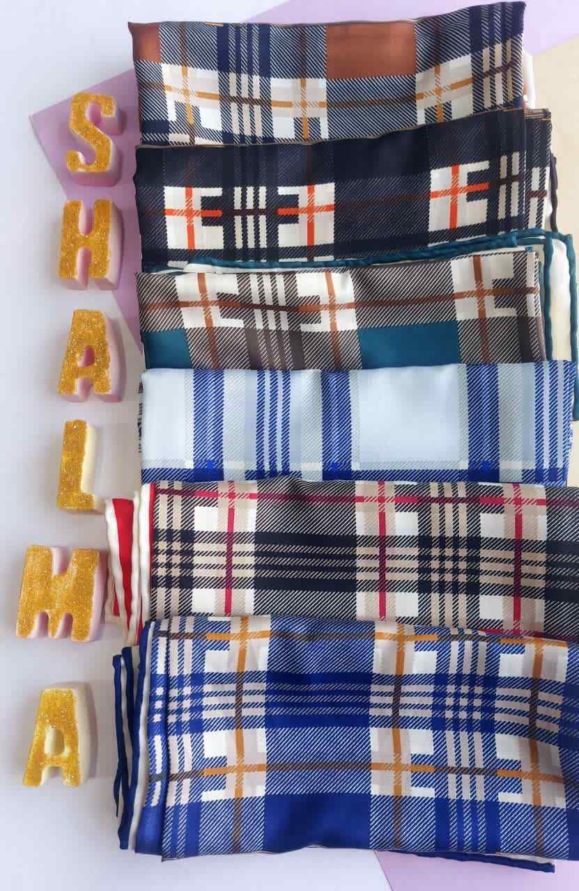 روسری ابریشم توئیل قواره ۹۰